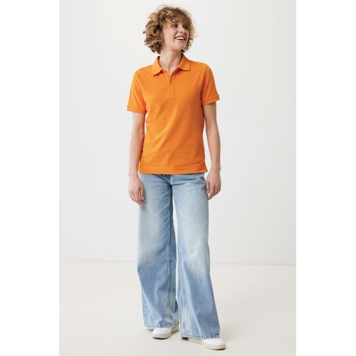 Iqoniq Yosemite recycled cotton pique polo