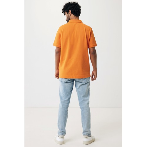 Iqoniq Yosemite recycled cotton pique polo