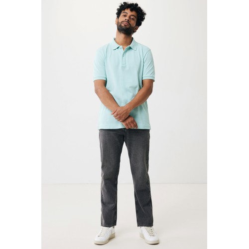 Iqoniq Yosemite recycled cotton pique polo