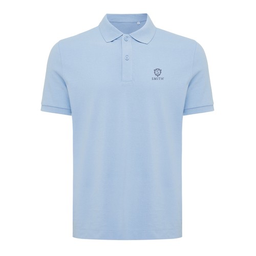 Iqoniq Yosemite recycled cotton pique polo