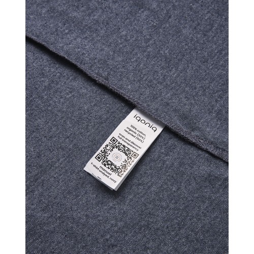 Iqoniq Manuel recycled cotton t-shirt undyed