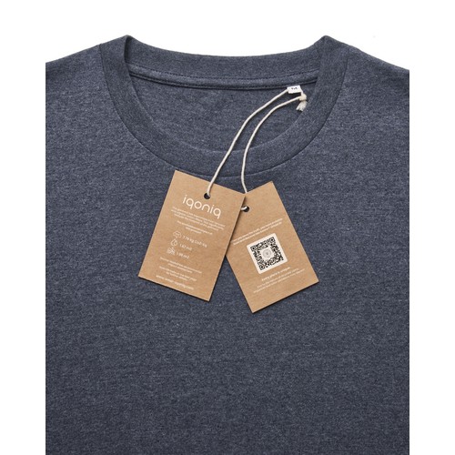 Iqoniq Manuel recycled cotton t-shirt undyed