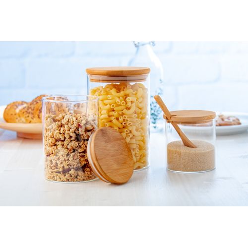 Glass Storage Jar Momomi