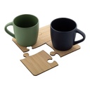 Puzzle coaster Zhuzzle