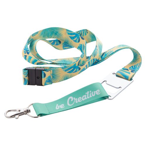 Custom Sublimation Lanyard Subyard Drink Safe