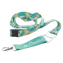 Custom Sublimation Lanyard Subyard Drink Safe