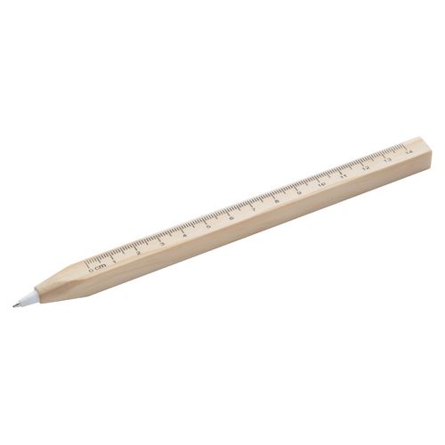 Ballpoint Pen With Ruler Burnham