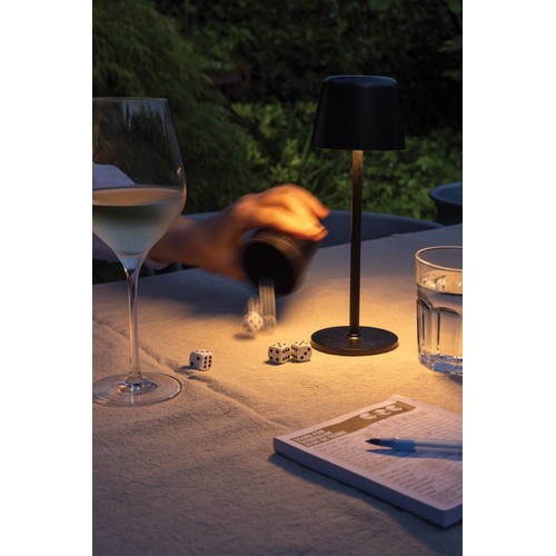 Zenic RCS recycled plastic USB re-chargable table lamp
