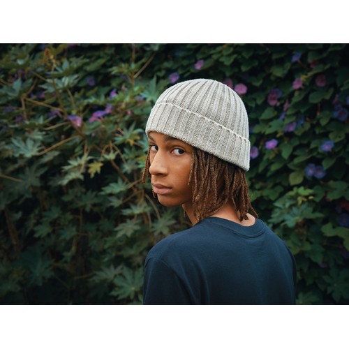 Kennedi AWARE™ Polylana® beanie with large rib