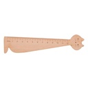 Wooden Ruler Looney