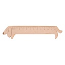 Wooden Ruler Looney