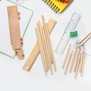 Wooden Ruler Looney