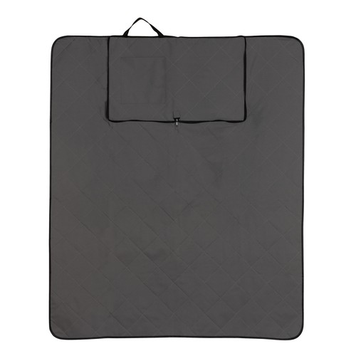 Impact Aware™ RPET foldable quilted picnic blanket