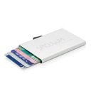C-Secure aluminium RFID card holder