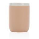Ceramic mug with white rim 300ml