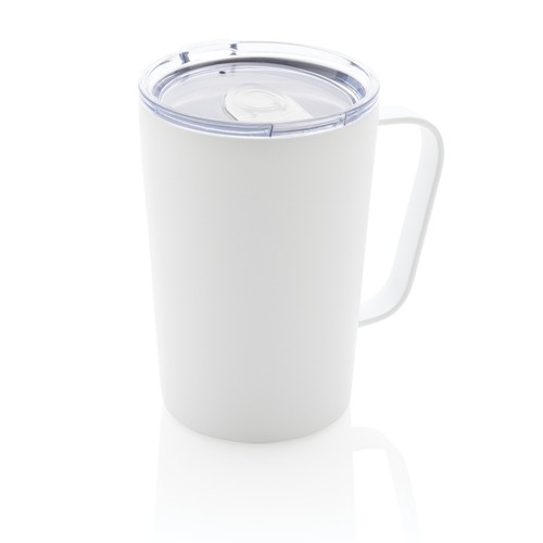 RCS Recycled stainless steel modern vacuum mug with lid