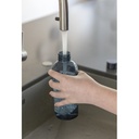 Leakproof water bottle with metallic lid