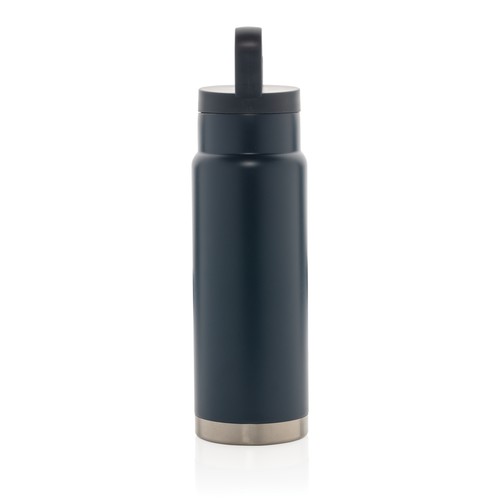 Leakproof vacuum on-the-go bottle with handle