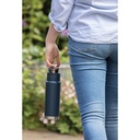 Leakproof vacuum on-the-go bottle with handle