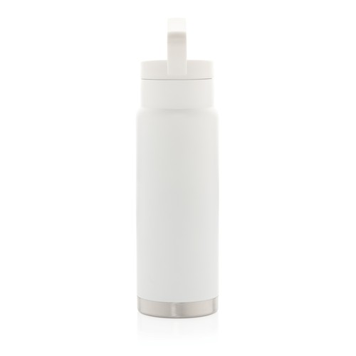 Leakproof vacuum on-the-go bottle with handle
