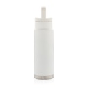 Leakproof vacuum on-the-go bottle with handle