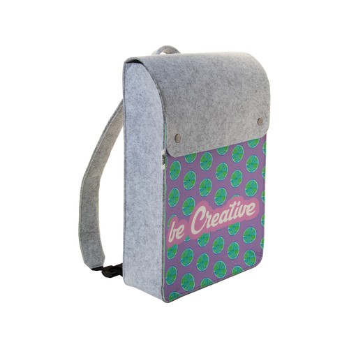 Custom rpet backpack CreaFelt Back II