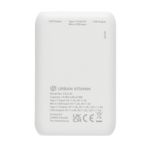 Urban Vitamin Alameda 10.000 mAh 18W PD powerbank