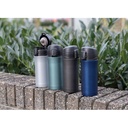 Metallic easy lock vacuum mug