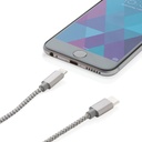 3-in-1 gevlochten nylon kabel