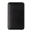 5.000 mAh zakformaat powerbank met geïntegreerde kabels