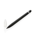 Aluminium inktloze pen met gum