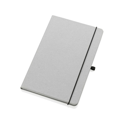 Recycled leather hardcover notebook A5
