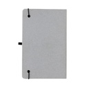 Recycled leather hardcover notebook A5