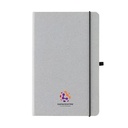 Recycled leather hardcover notebook A5