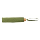 20.5" Impact AWARE™ RPET 190T pongee bamboe miniparaplu