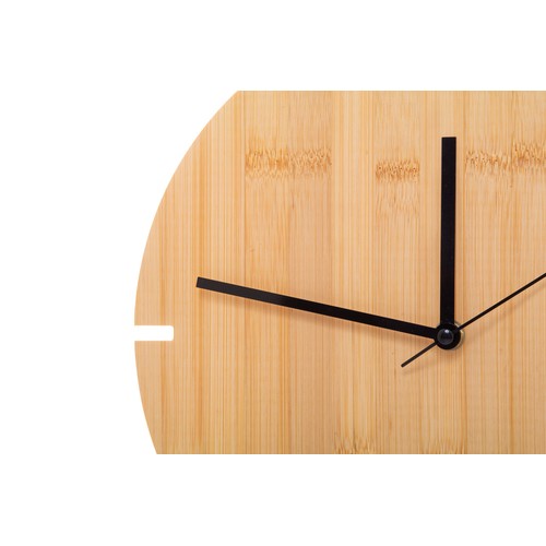 Bamboo wall clock Tokei