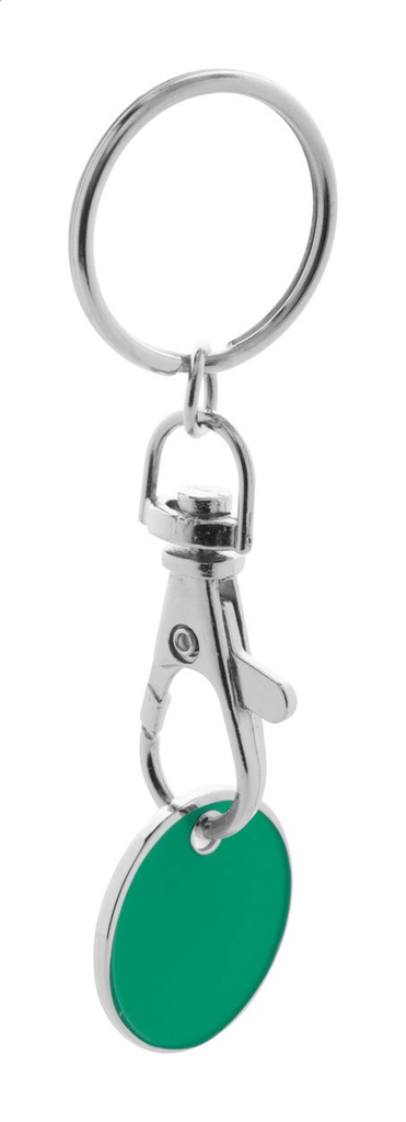 winkelwagenmuntje sleutelhanger #3