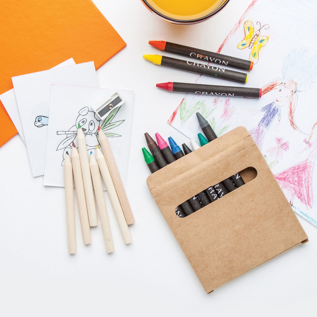 kleurpotloden en kleurboek #4