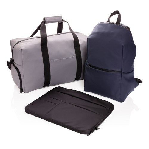 Smooth PU 15.6"laptop backpack