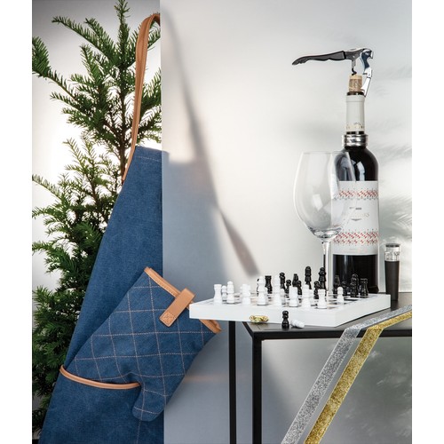 Deluxe canvas oven mitt