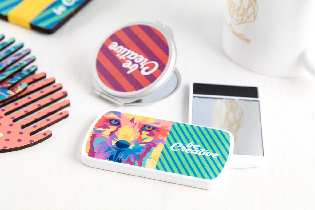 aluminium zakspiegeltje  #6