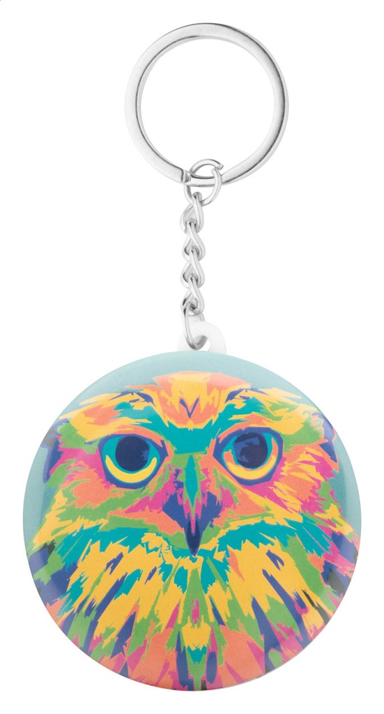 button sleutelhanger met pin #10