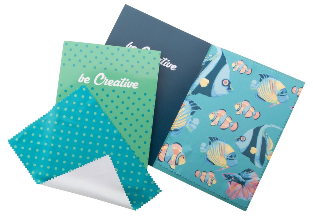 custom made brillendoekje met ansichtkaart #5