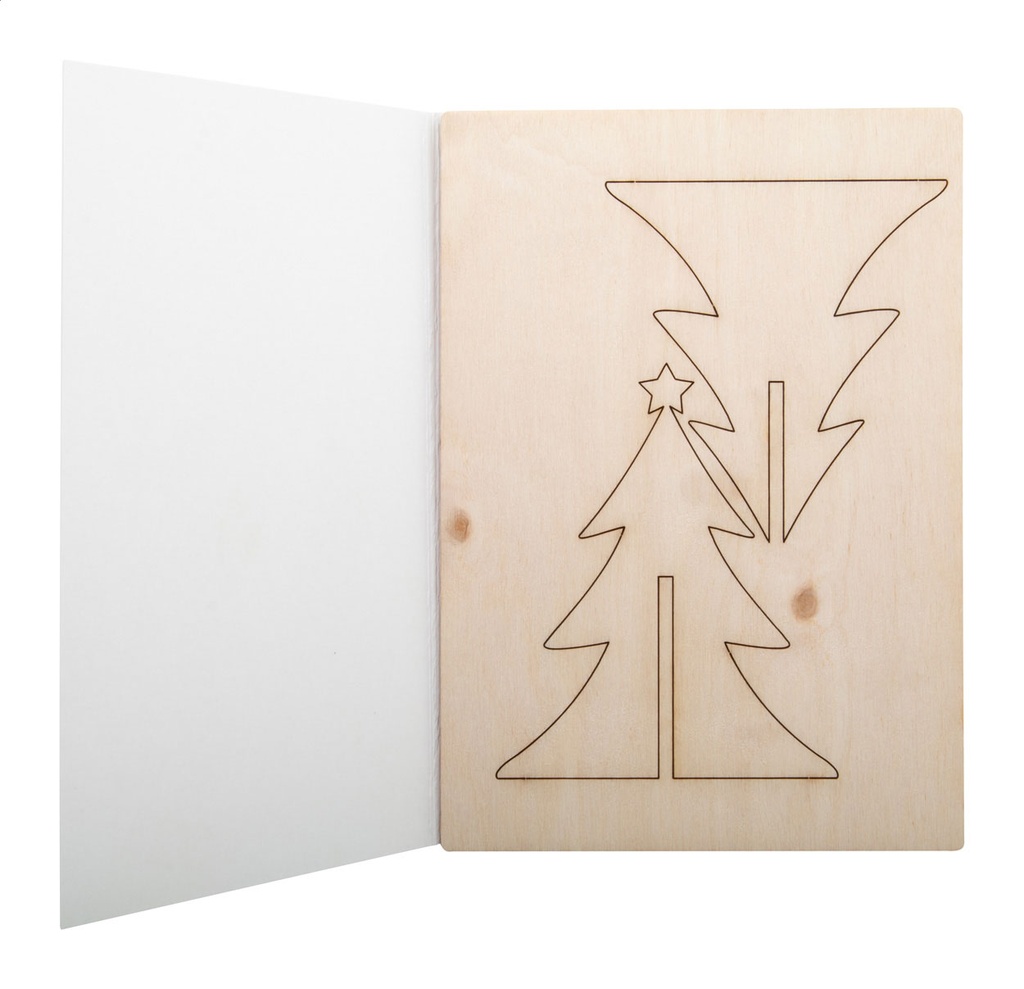 Kerstkaart, kerstboom #2