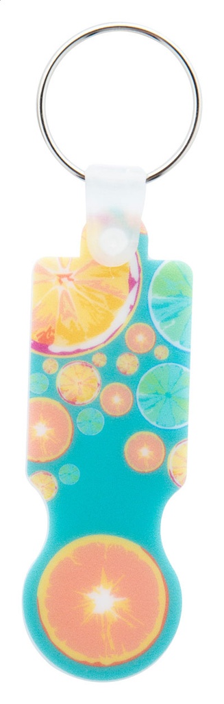 winkelwagenmuntje sleutelhanger #8