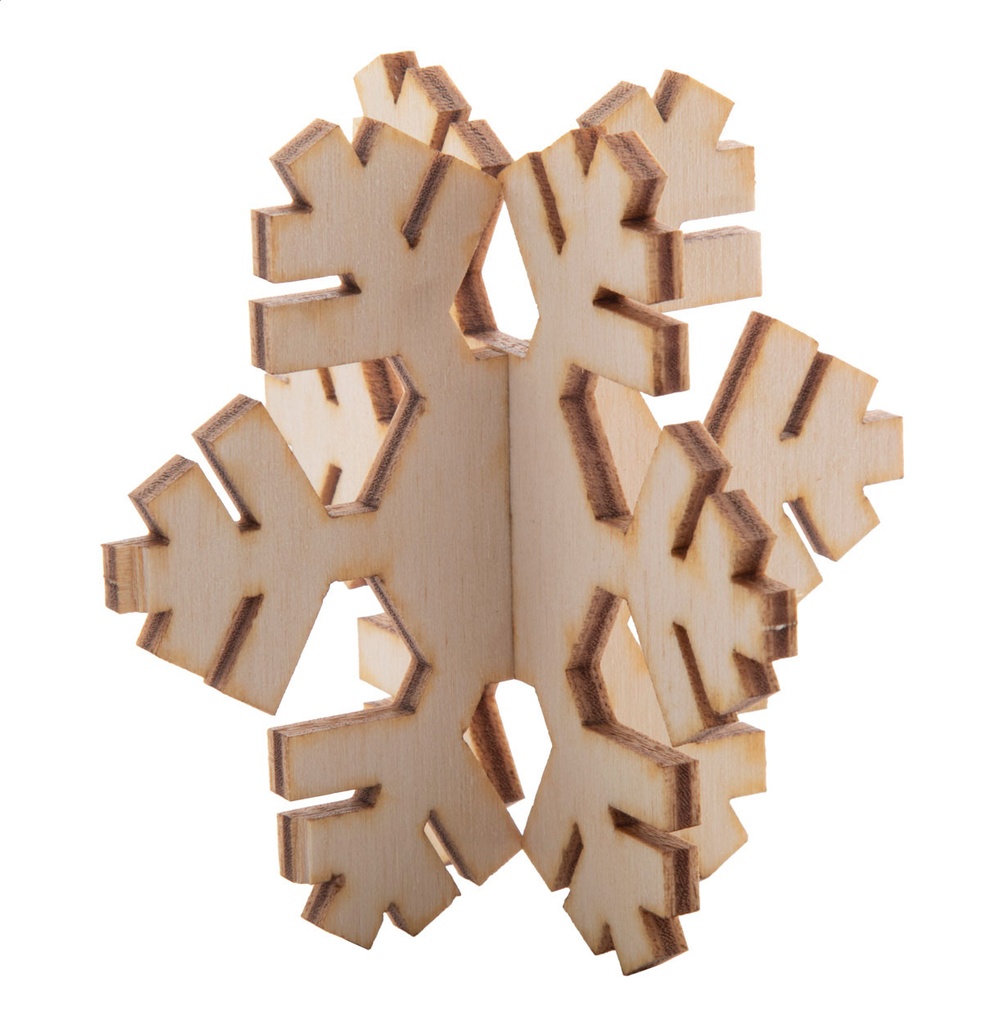 Kerstkaart, sneeuwvlok #2