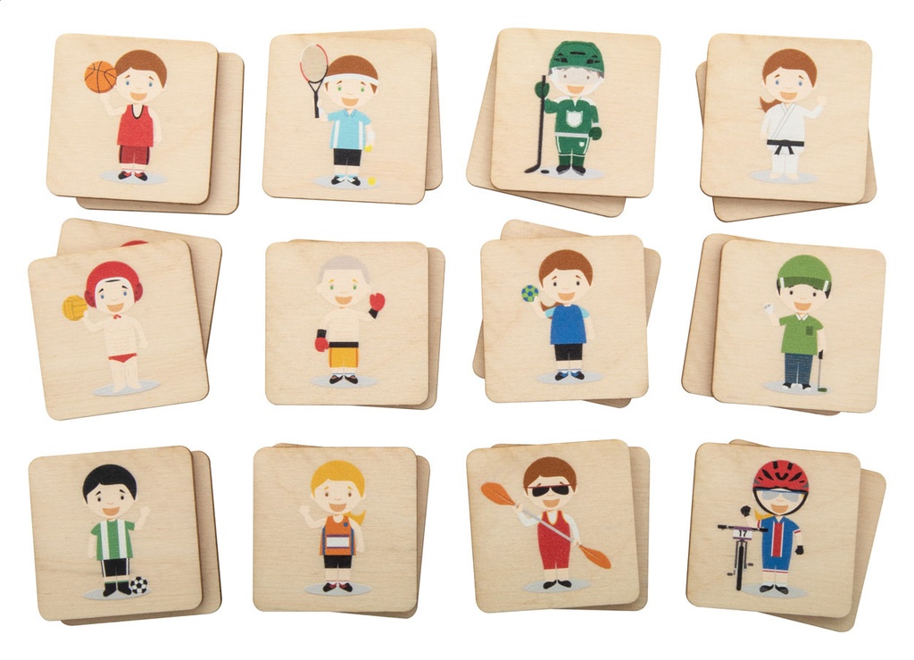 memory spel, sport #1