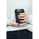 Reusable double wall coffee cup 300ml