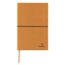 A5 recycled leather notebook
