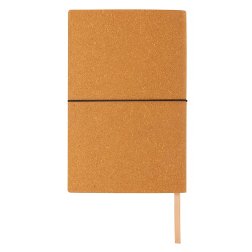 A5 recycled leather notebook